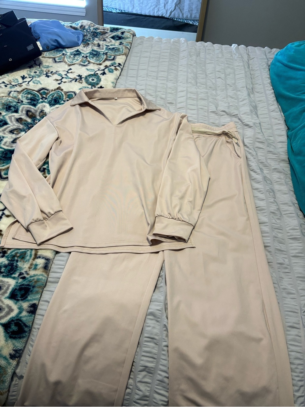 Light pink lounge matching set